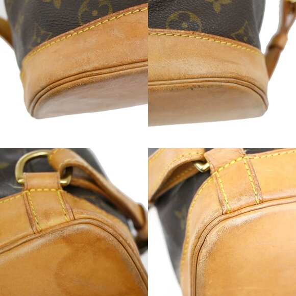 LOUIS VUITTON Montsouris GM Backpack Bag Monogram Leather Brown M51135 11EF273 - Picture 13 of 16